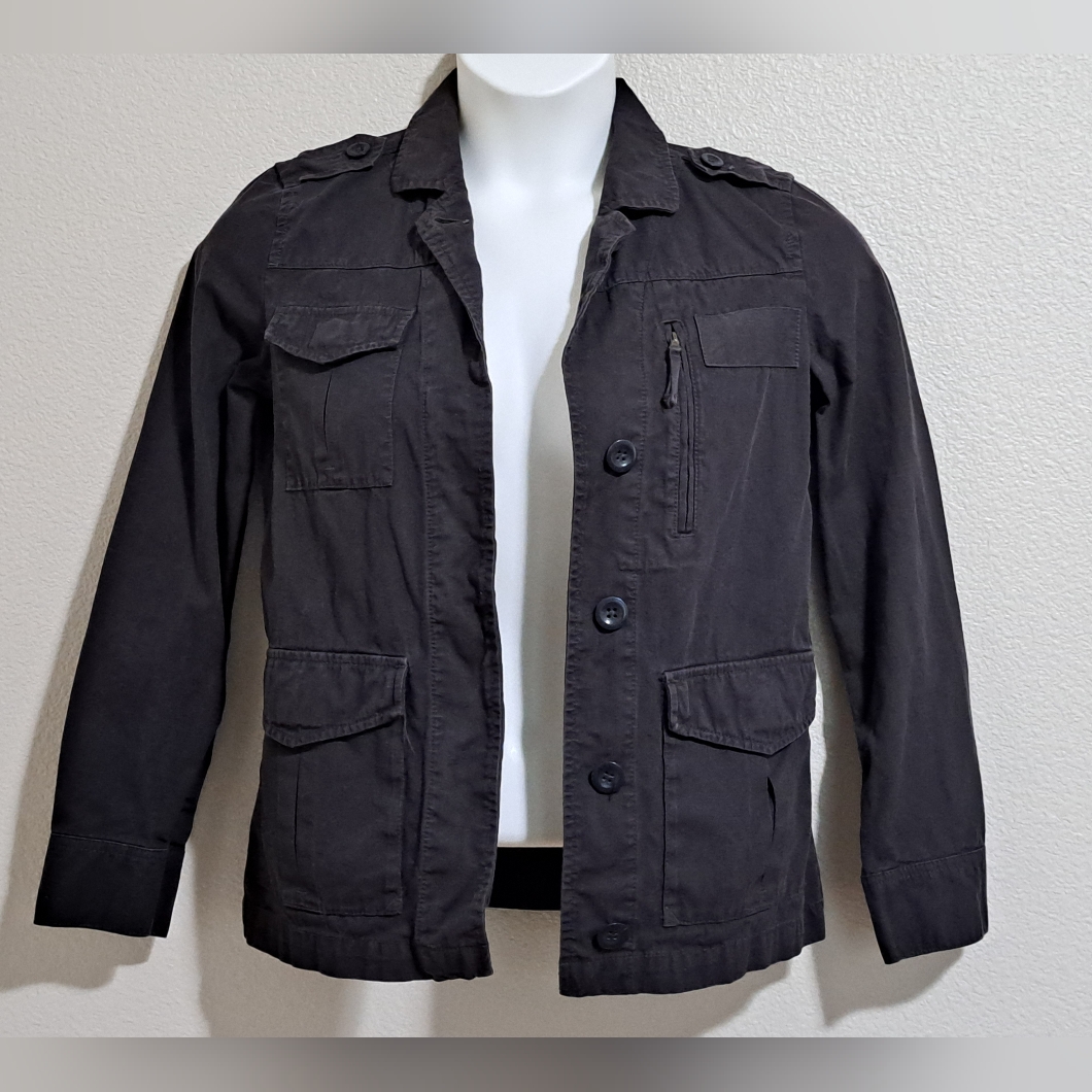 J. Crew Classic Twill Chino Utility Field Jacket 0